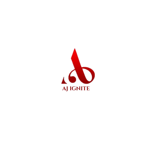 AJ ignite logo. it is the company proving best digital marketing service in kottayam ,also providing the freelance services